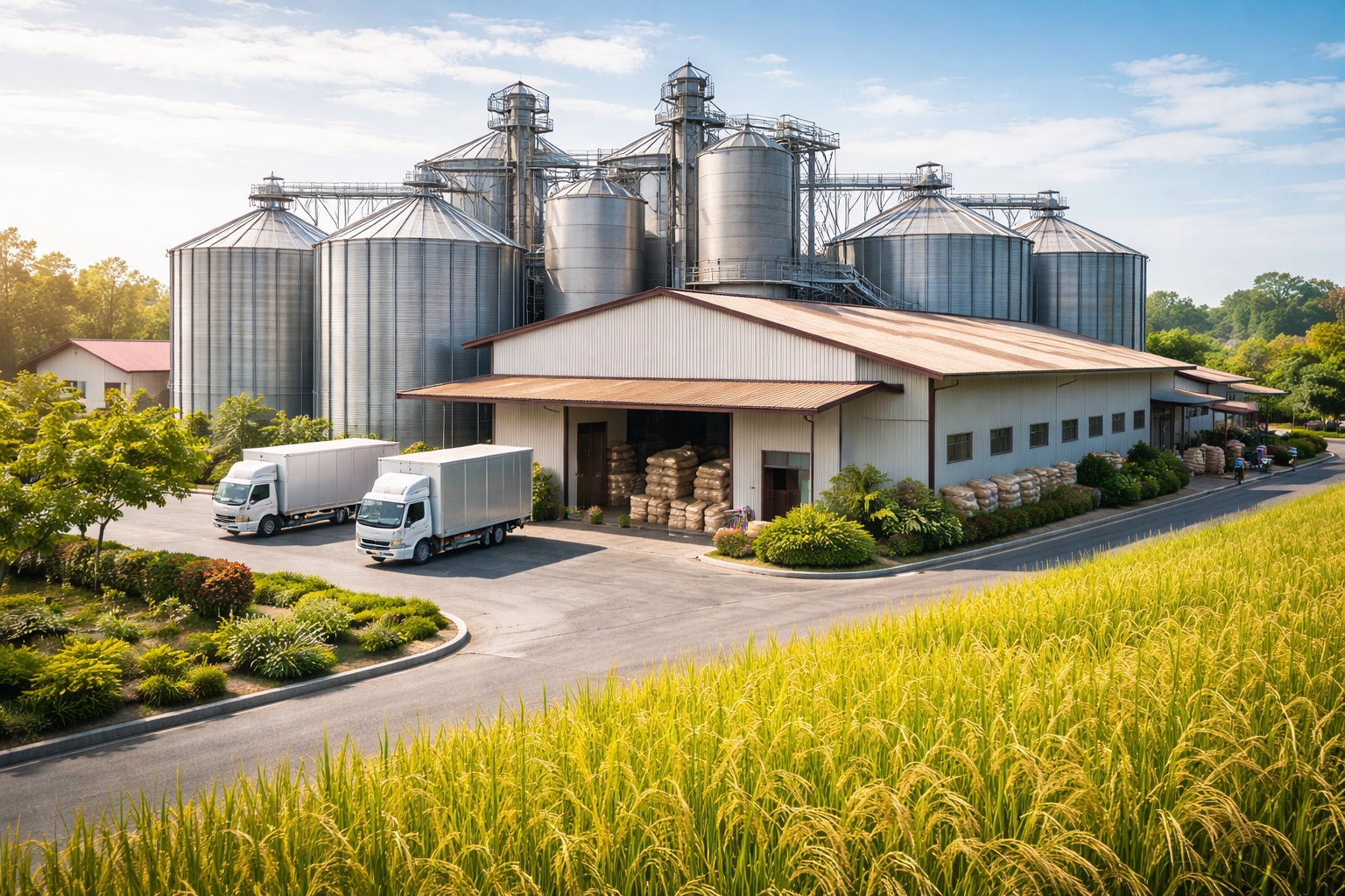 Our Rice Processing Facility